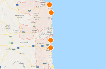 Hotely na mapě, Fujairah