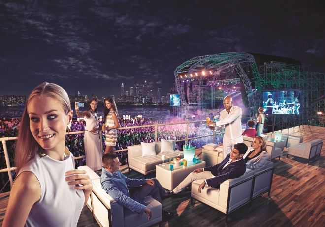 Akce Aquaventure After Dark v hotelu Atlantis The Palm