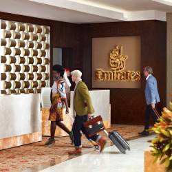 Cestujte se stylem. Objevte výhody Lounge s leteckou společností Emirates.