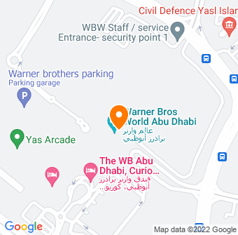 Warner Bros. World™ Abu Dhabi Map