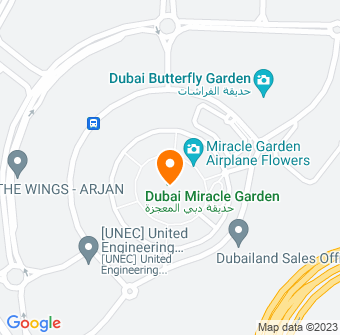 Dubai Miracle Garden Map