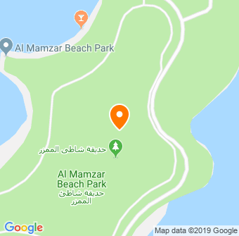 Al Mamzar Beach Park Map