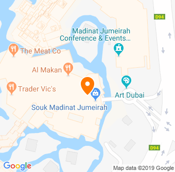 Souq Madinat Jumeirah Map