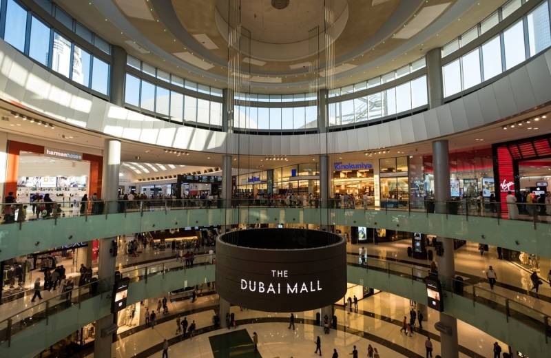 Hlavní atrium, The Dubai Mall, Spojené Arabské Emiráty
