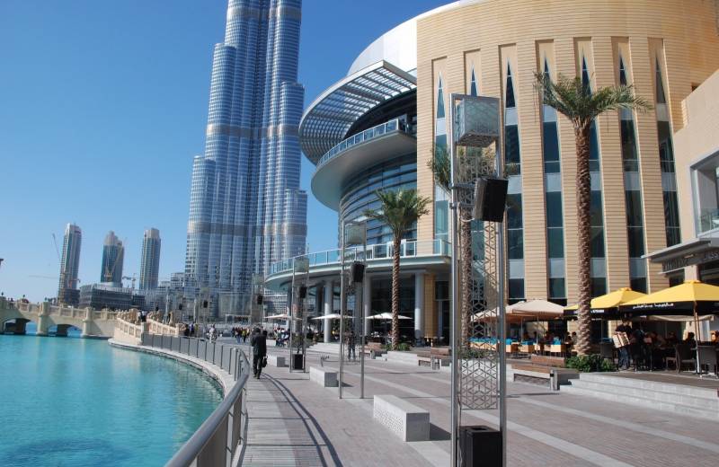 Burj Lake, The Dubai Mall, Spojené Arabské Emiráty
