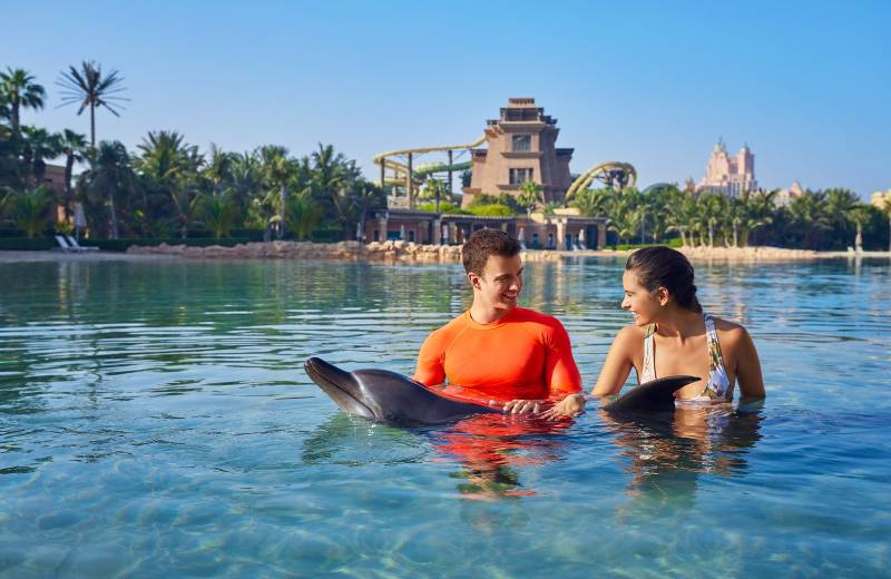 Atrakce Dolphin Bay, Hotel Atlantis The Palm