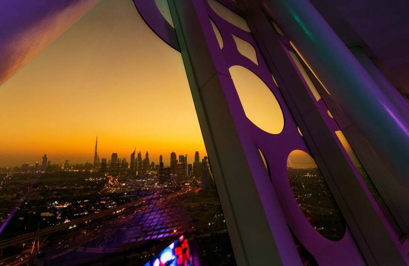 Atrakce Dubai Frame, Spojené Arabské Emiráty