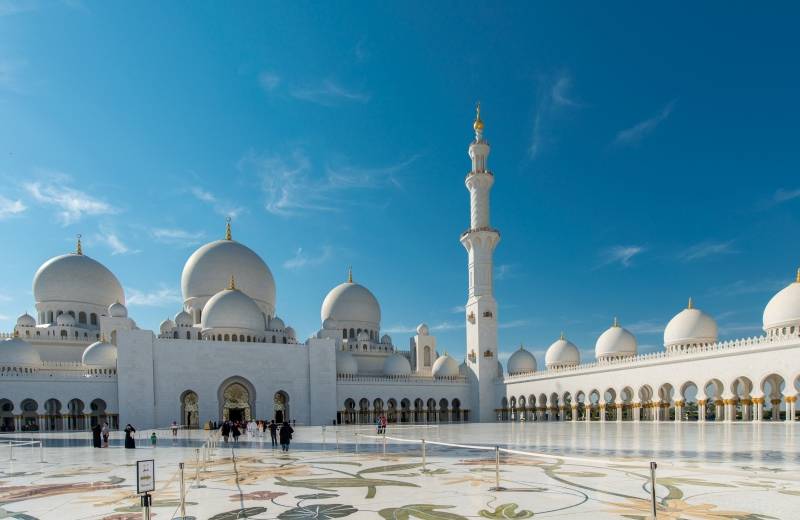 Atrakce Sheikh Zayed Grand Mosque, Abu Dhabi, Emiráty