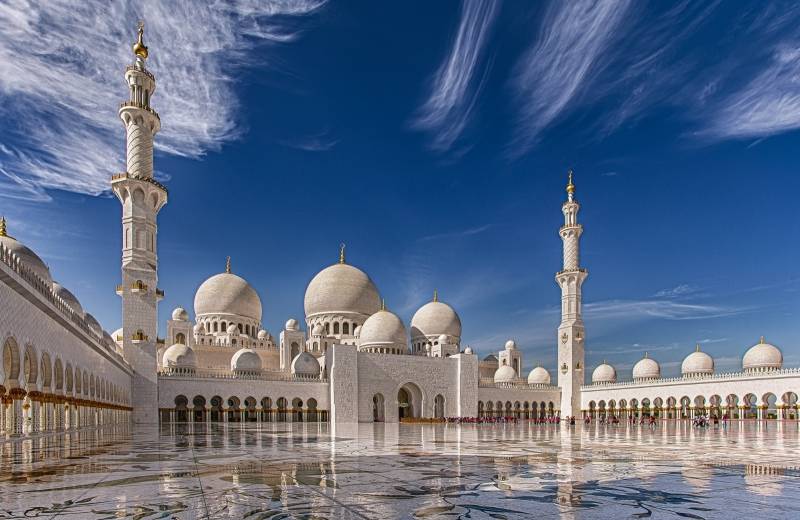 Atrakce Sheikh Zayed Grand Mosque, Abu Dhabi, Emiráty