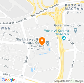 Sheikh Zayed Grand Mosque Map