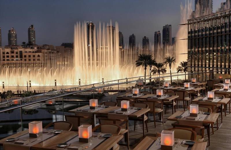 Restaurace Armani / Amal, Burj Khalifa, Dubai