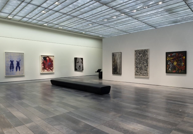 Výstavba muzea Louvre Abu Dhabi v Emirátech