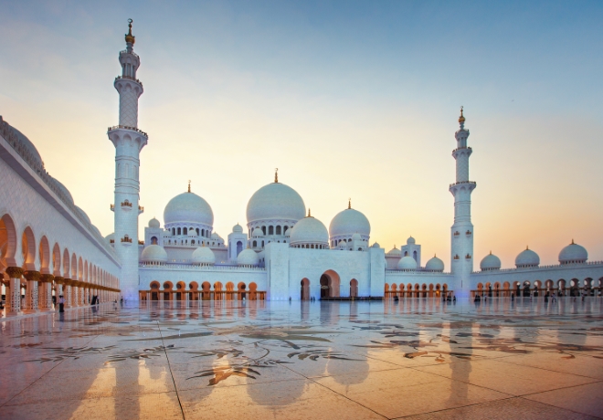 Velká mešita v Abu Dhabi, Spojené Arabské Emiráty