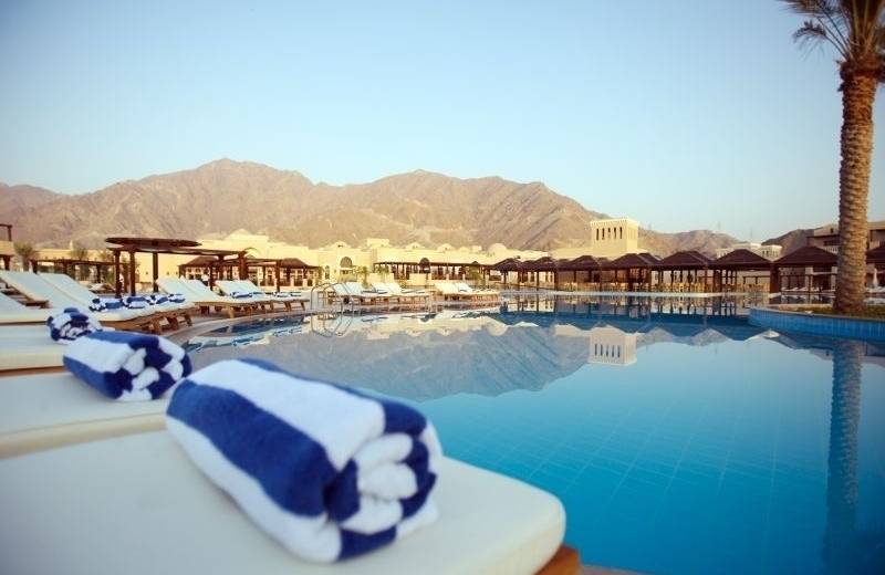 Hotel Miramar Al Aqah Beach Resort Fujairah - Hlavní bazén