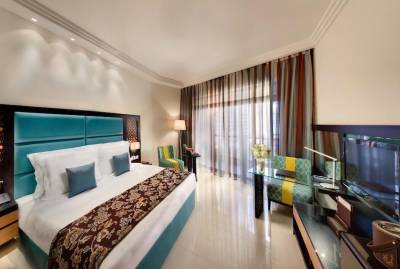 Hotel Bahi Ajman Palace Hotel, Spojené Arabské Emiráty - Pokoj Deluxe