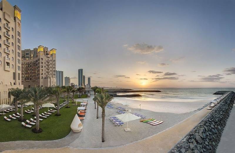 Hotel Bahi Ajman Palace Hotel, Spojené Arabské Emiráty - Pláž